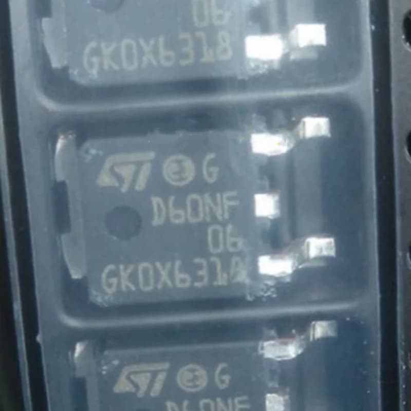 10PCS/STD60NF06T4 D60NF06 TO-252(DPAK) Prodotti originali in stock