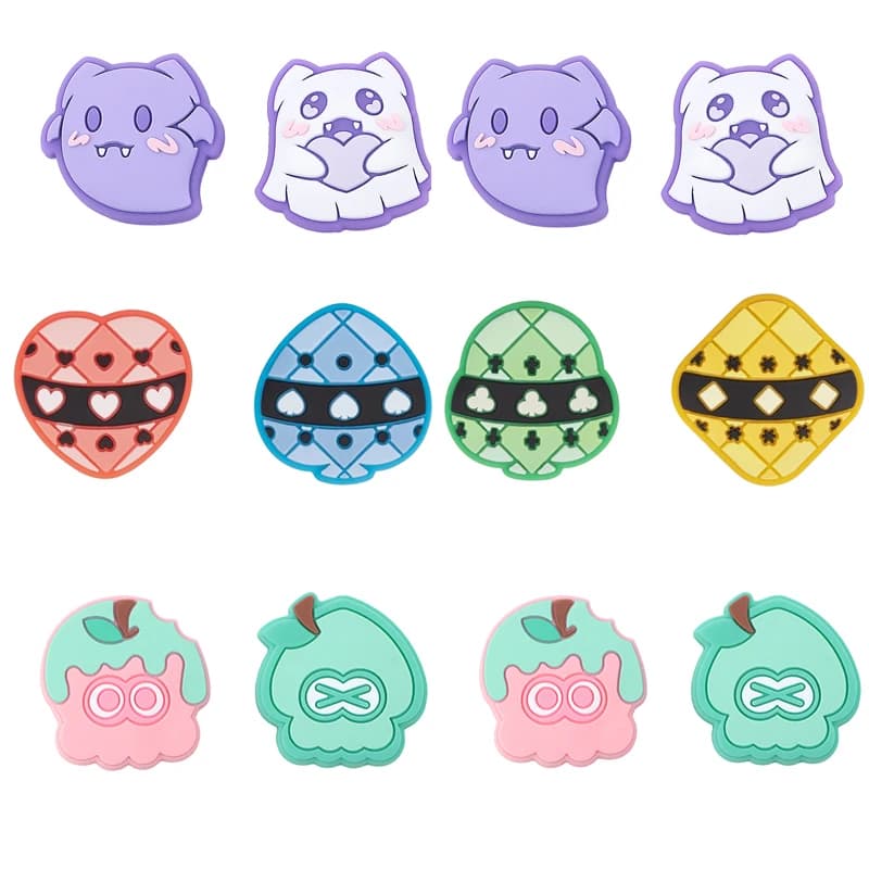 4 Pezzi Copri-Stick in Silicone per Switch 2 Joy-con, Cover Protettiva per Controller NS 2 Pro, Accessori Protettivi NS2