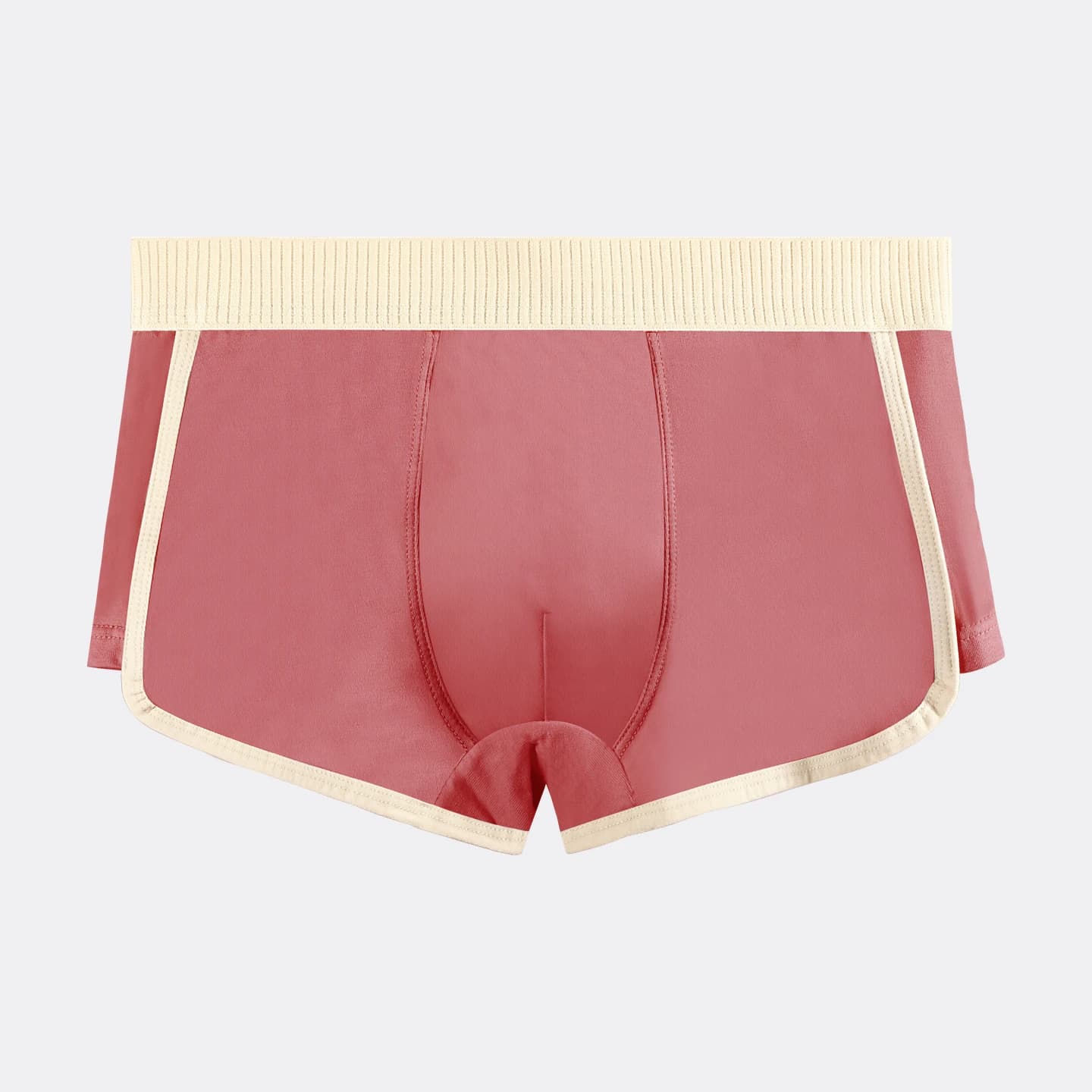 Men's pure cotton underwear, antibacterial four-corner pants, summer thin breathable flat-corner pants, short pants