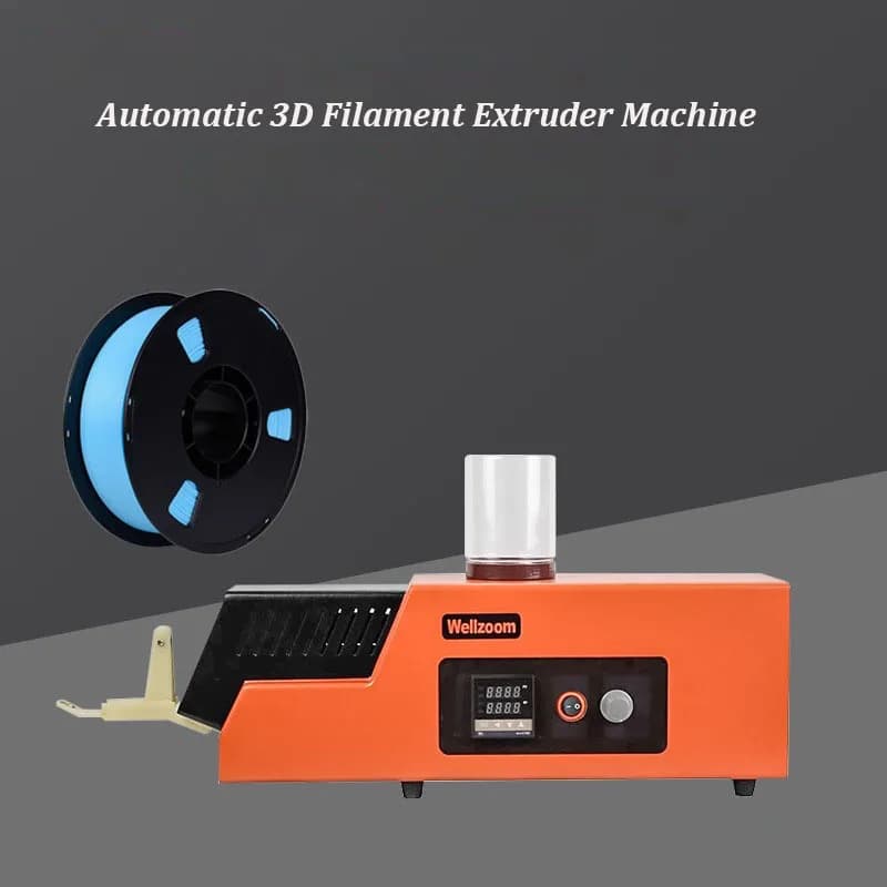 Automatic 3D Printing Extruder for Filament, 1.75mm/3mm Thread Diameter for PLA PETG PA ABS PC PP, 3D Printer Accessories