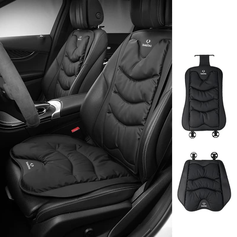 Car Front Rear Seat Cover Leather Cushion Backrest Protective Mat Accessories For SsangYong Actyon Korando Rexton Kyron Rodius