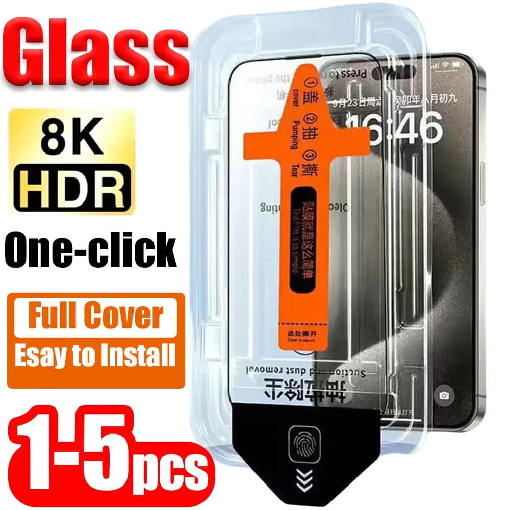 1-5PCS Protezione Schermo HD per Samsung A57 5G A37 S26 Ultra S25 FE S24 S23 Plus A56 A55 A54 A53 A36 A35 A34 A52 Vetro Temperato