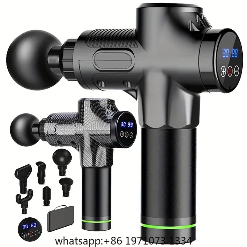 30-Level Deep Muscle Massage Gun, Quiet Electric for Body Neck