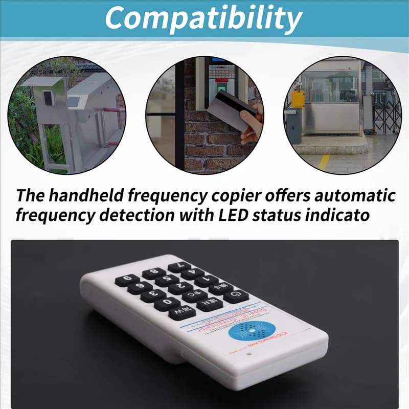Y22A-RFID Lettore e scrittore di schede IC NFC + 5XT5577 Portachiavi 125Khz-13.56MHZ Duplicatore Lettore di smart card RFID Duplicatore ID IC