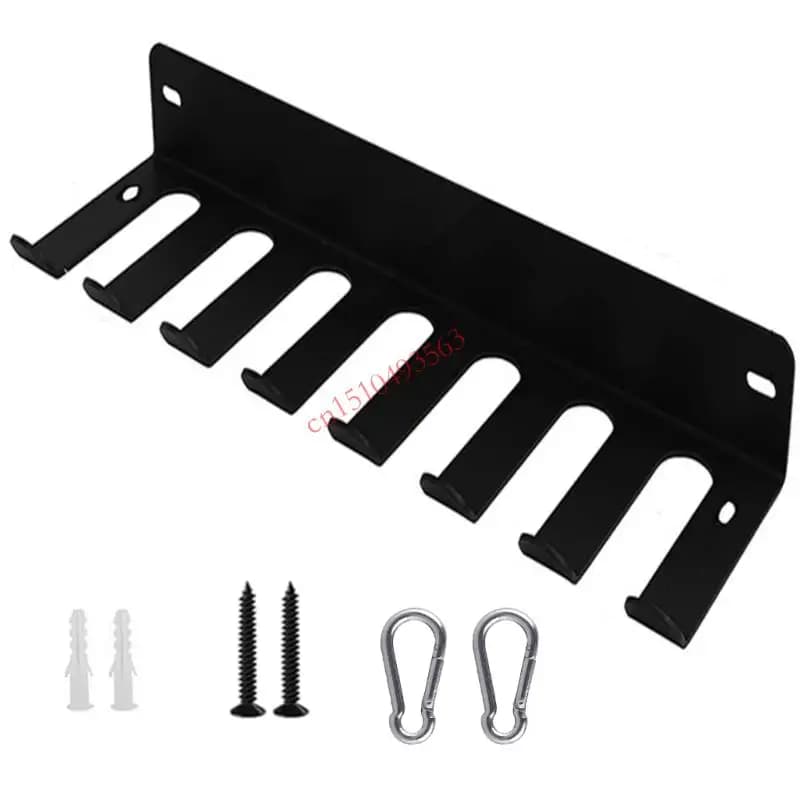 448C Wall Mounted Gym Equipment Storage Resistance For Resistance Hook Storage For Bands Leverage