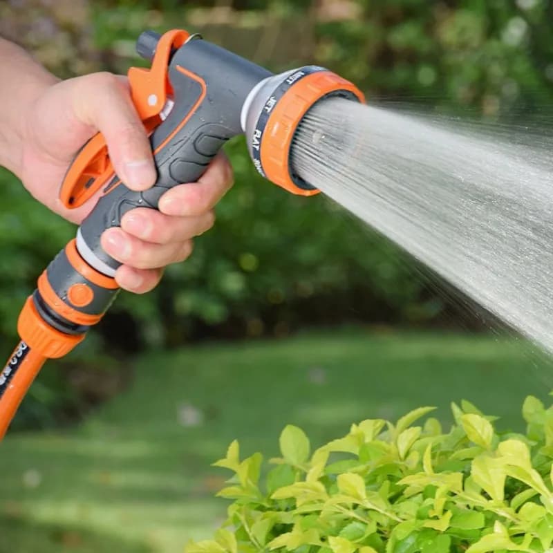 LLCS-Gunza per Tubo da Giardino ad Alta Pressione, Spruzzatore Manuale per Irrigazione Prati, Lavaggio Auto, Bagno Animali, Pulizia Marciapiedi