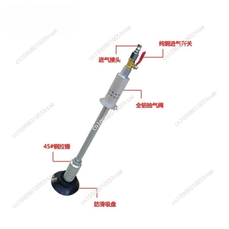 Estrattore pneumatico per ammaccature a ventosa Kit martello scorrevole Estrattori per riparazione ammaccature per auto per la riparazione della carrozzeria dell'auto