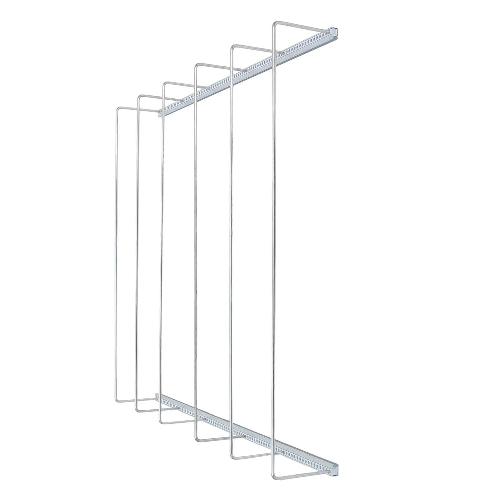 Organizzatore per Bevande da Frigorifero, Dispenser Stabile per Bevande, Scaffale per Congelatore, Porta Lattine e Bottiglie per Frigorifero