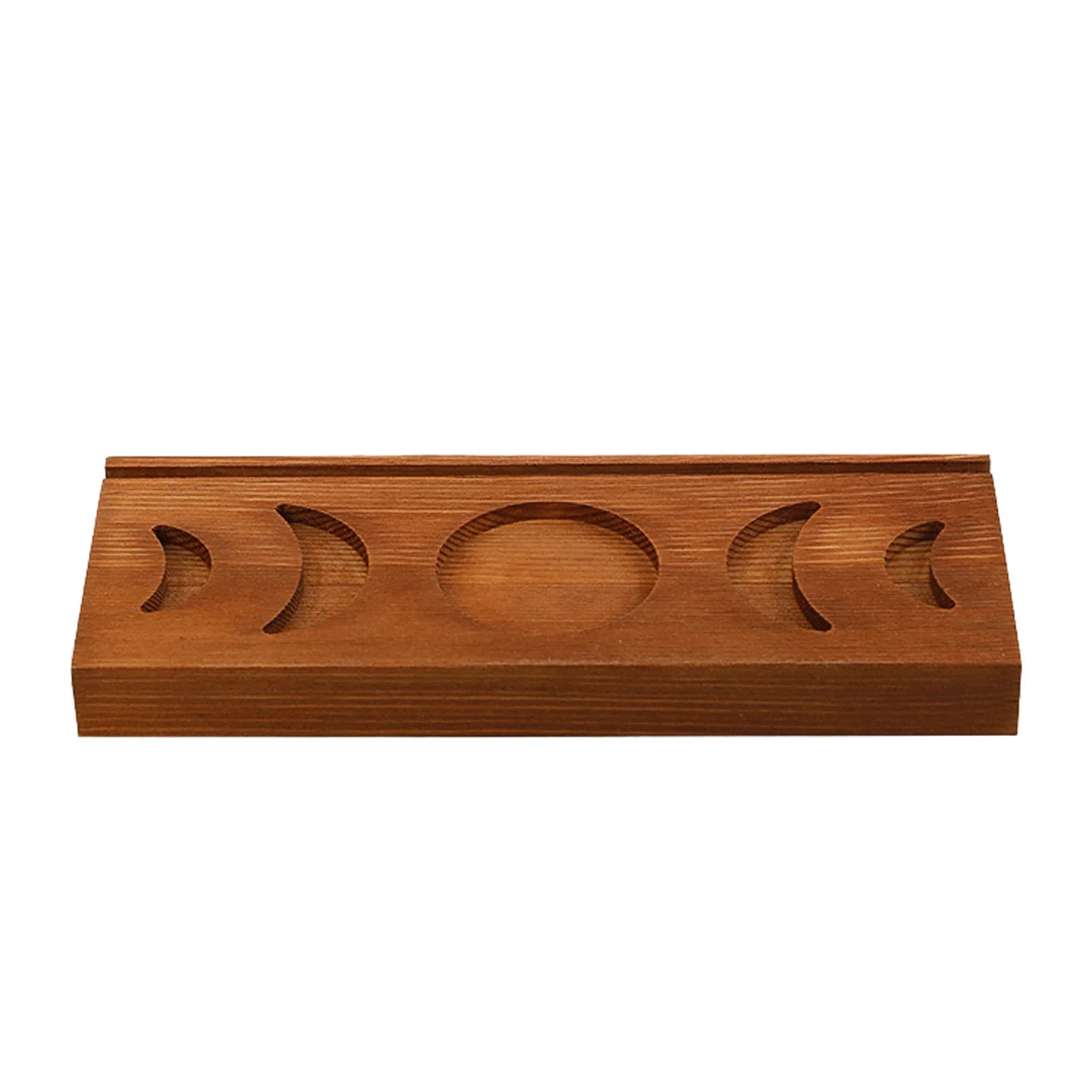 Supporto per carte dei tarocchi in legno supporto per segnaposto rettangolare espositore per tarocchi accessori per tarocchi supporto per altare per carte Oracle per strega