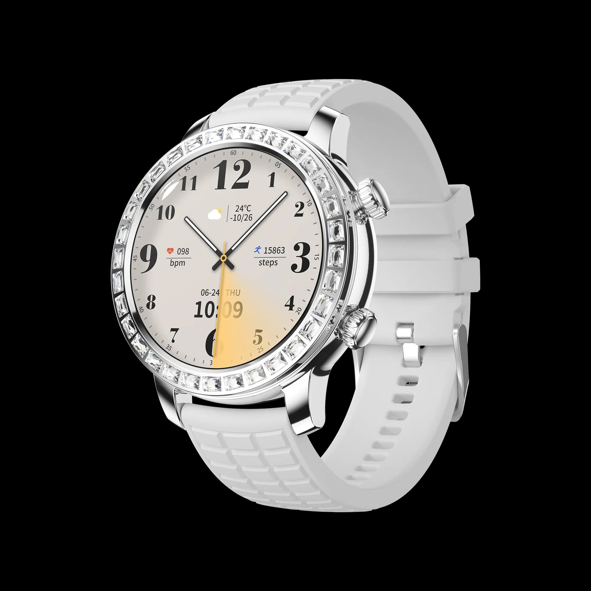 Z95 Mini orologio intelligente da donna 1.3 pollici AMOLED grande schermo Bluetooth chiamata moda orologio da polso da donna Sport Fitness Tracker Smartwatch