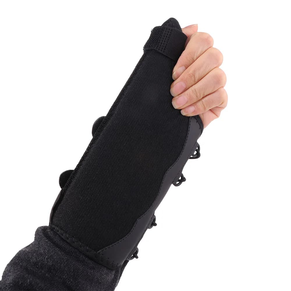 Manicotto ergonomico per il pollice Tutore per il polso Tendinite Protezioni per il polso traspiranti Fascia Supporto per barra metallica Ambidestra