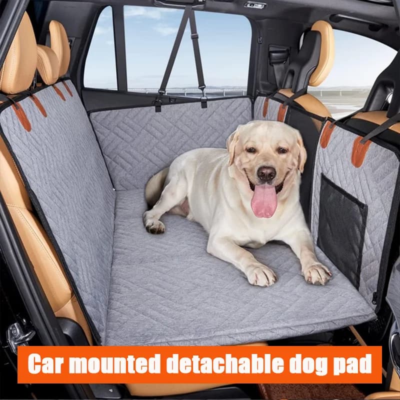 New design large back seat extender for pets back seat cover for car hammock cover for dogs hard background for travel