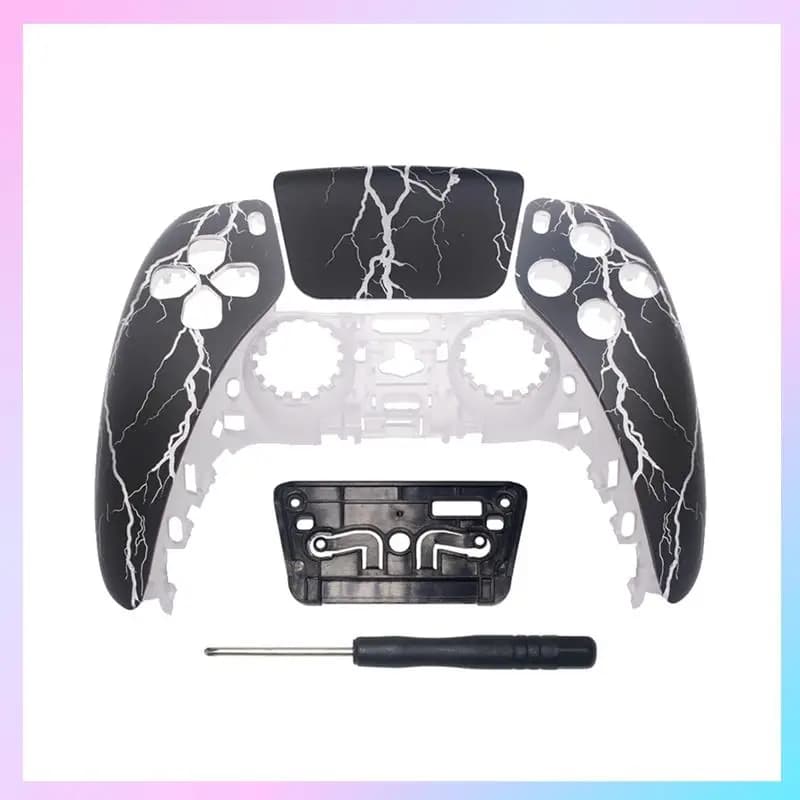 AB25-Per PS5 Elite Gamepad BDM-010 1Rd Tipo di Pelle Copertura Frontale Gamepad Sostituzione Della Copertura Superiore Sostituzione Refit Parte Accessori,B
