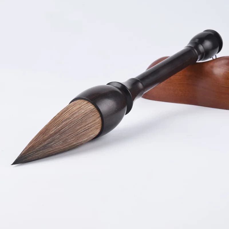 Rat Hair Brush Chinese Calligraphy Painting Pen Clerical Script Regular Script Lake Brush Cursive Script Calligraphy Brush Set