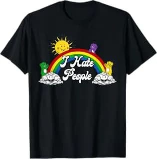 T-shirt I Hate People, Abbigliamento, Scarpe e Accessori | Uomini | Abbigliamento da Uomo | Camicie | T-shirt