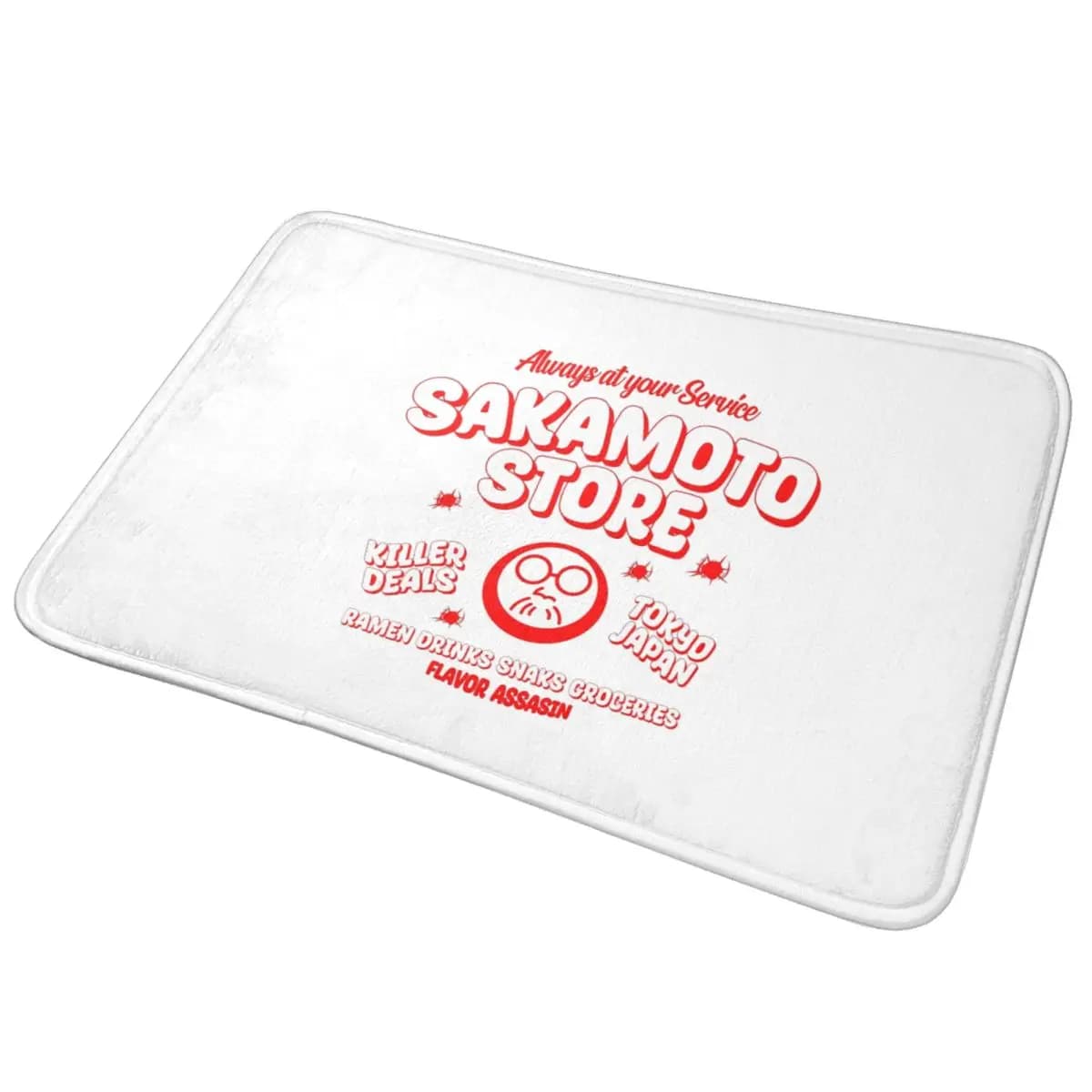 Sakamoto Days STORE Zerbino antiscivolo Tappetino per raschiare la sabbia Tappeto per ingresso cucina Tappetini per camera da letto di casa