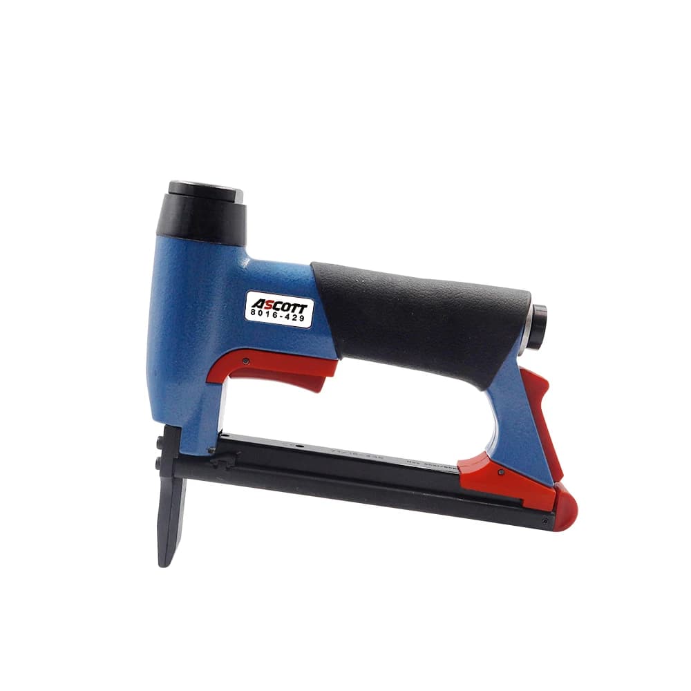 Cucitrice pneumatica automatica industriale calibro 21, serie 6-16 mm, chiodi tipo U, pistola per cucitrice per tappezzeria in legno fai da te