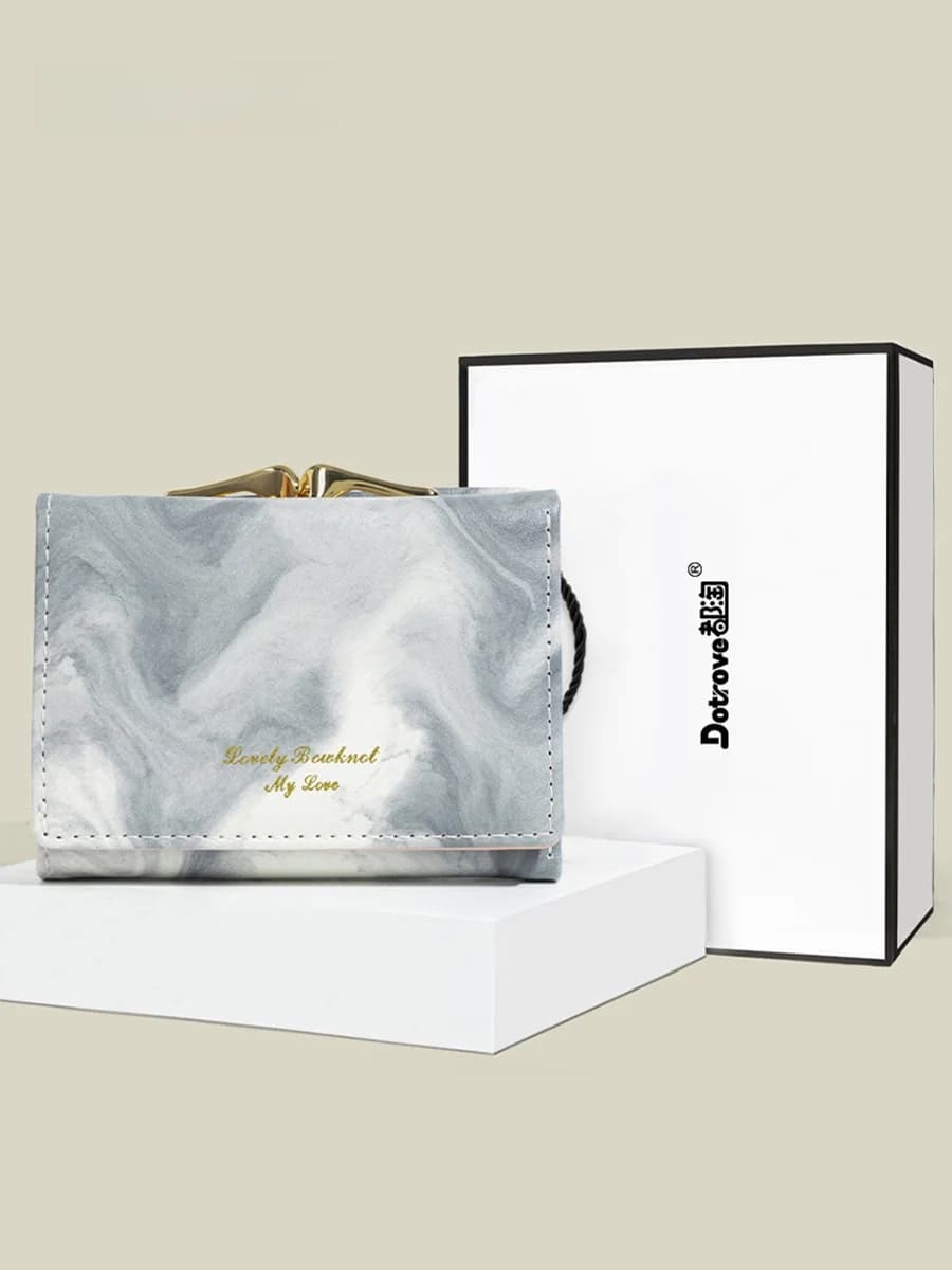 Small Water-Media adient Multi-Card Wallet Women's Student Faionable Cact Tee-Card Holder ort Wallet Synthetic Lea...