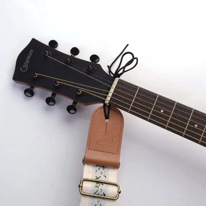 652F Comoda tracolla per chitarra ricamata per chitarre acustiche elettriche