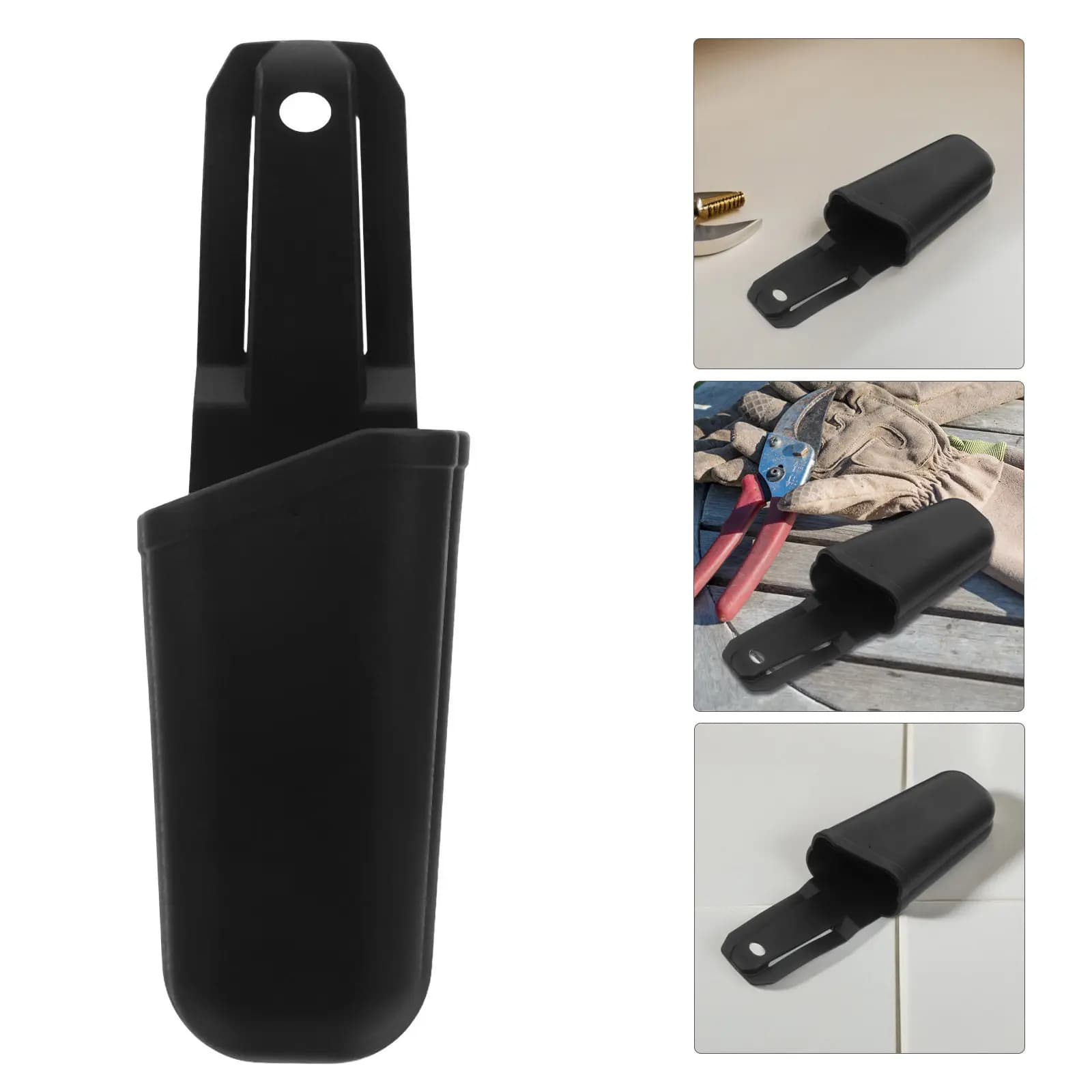 1Pcs Compact Lightweight Pruning Shears Pouch Thickened Rubber Material for Garden Scissors Storage Portable Waist Bag Tool