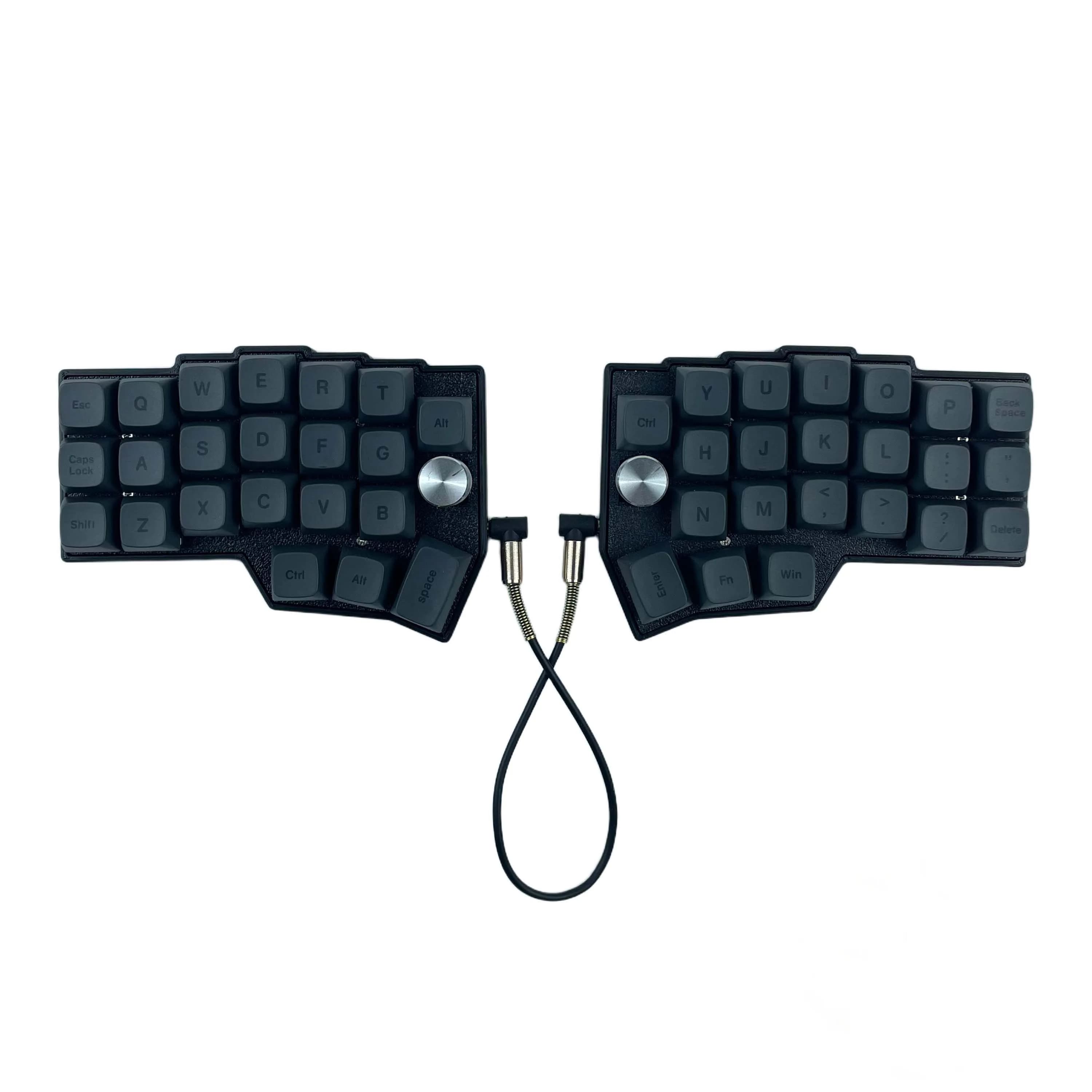 Corne V4.1 Split Ergonomia Tastiera meccanica MX sostituibile a caldo Cablata South RGB VIAL Manopole completamente rogrammabili Versione opzionale