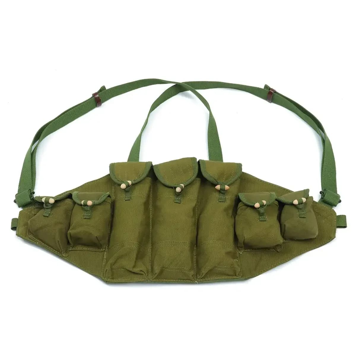 Gilet da caccia regolabile tipo 56 Gilet tattico pettorale Carrier Chest Rig Pack Pouch Gilet leggero e resistente