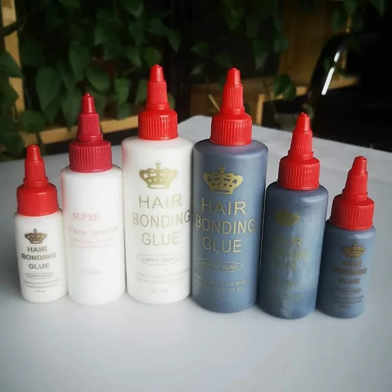 Waterproof Collar for Extension Hair, Professional Liquid Sticker for Wigs and Fined Eyelashes