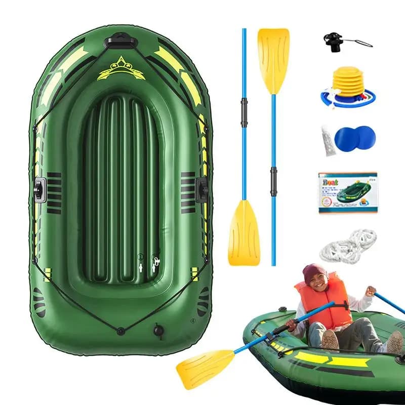 2 persone gommone canoa gonfiabile Kayak da pesca gonfiabile Rafting e barche da pesca bambini adulti PVC gommoni 192CM