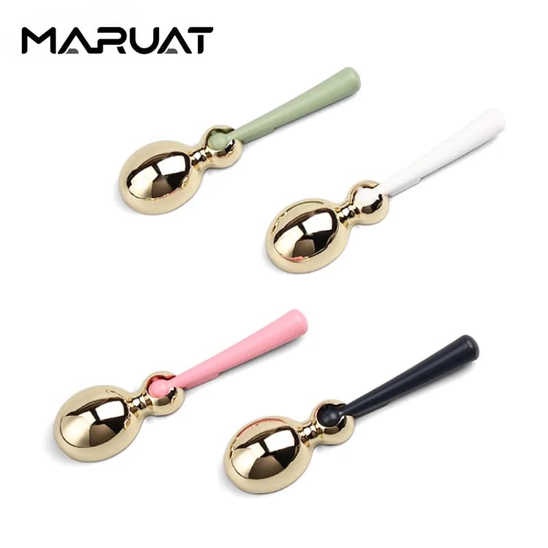 MARUAT bellissime maniglie per mobili a forma di cucchiaio maniglia per porta della cucina moderna maniglia per armadietto pomelli per armadietto maniglia per cassetto dell'armadio