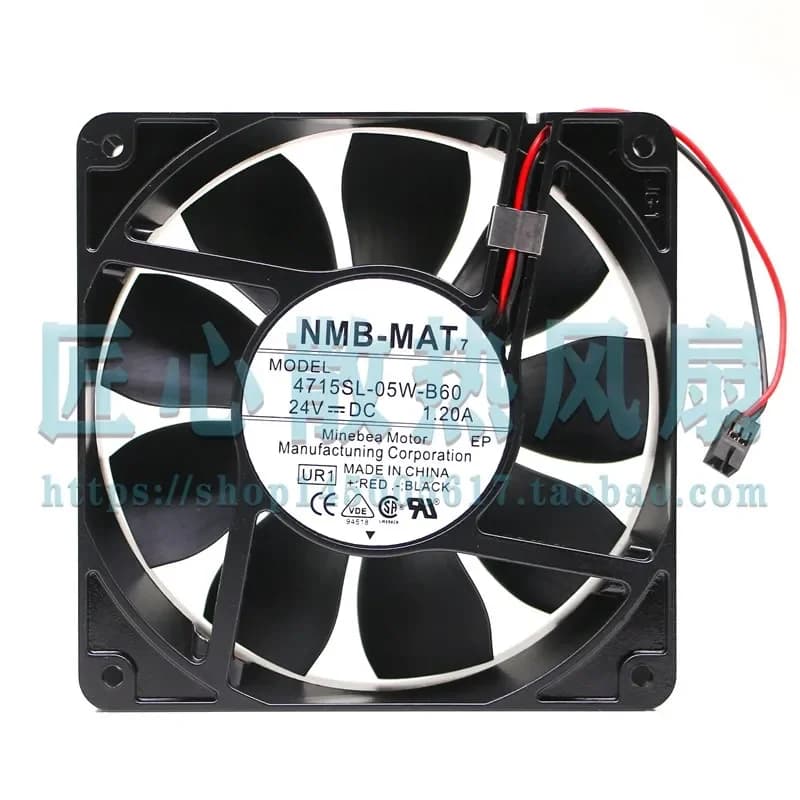 NMB Mebea 4715SL-05W-B60 12038 24V IP55 12CM Inverter Fan for NMB Mebea