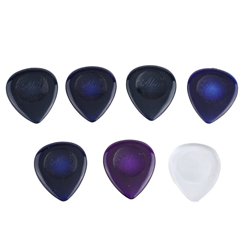 6 pezzi Alice per plettri per chitarra tozzi plettri ABS grandi tozzi grande spessore 1mm 2mm 3mm plettro per chitarra accessori per chitarra
