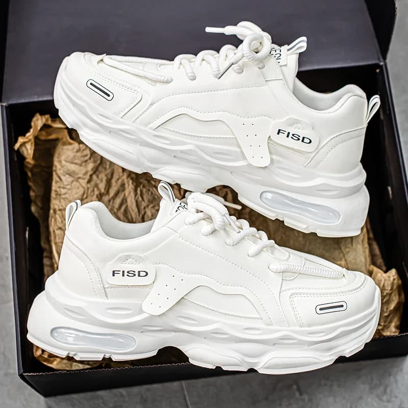 High Quality Shoes for Men Designer Soft Sole Comfortable Air Cushion Running Shoes Fashion Men's Versatile Sneakers