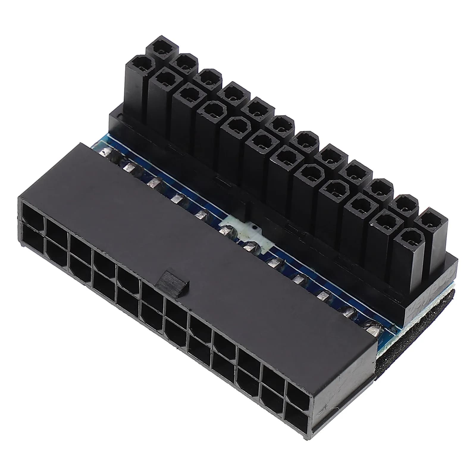 Adattatore Angolato 24 Pin per Scheda Madre, Convertitore di Alimentazione a 90 Gradi, Facile Installazione, Gestione Cavi, Soluzione per Case PC