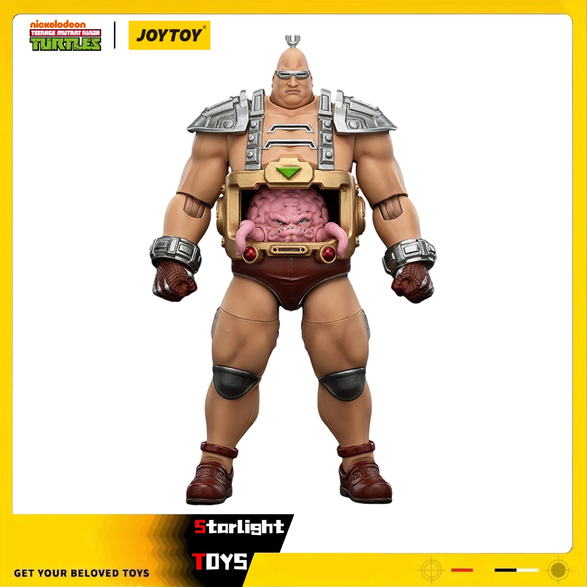 JOYTOY 1/18 Action Figure TMNT Krang Modello Giocattolo Regali