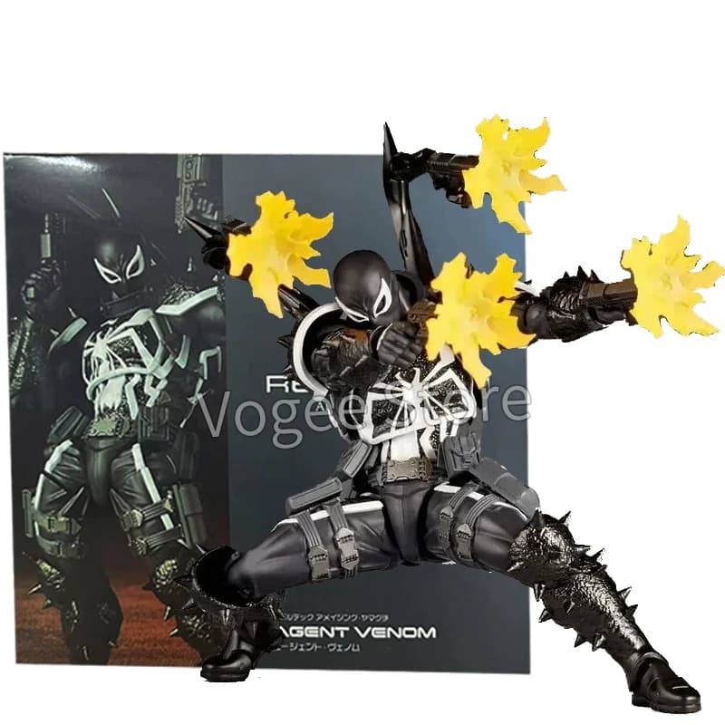 Incredibile agente Yamaguchi Venom Action Figure Kaiyodo Revoltech Figurine Collezione mobile in PVC Eugene Thompson Ko Modello giocattolo Gfit