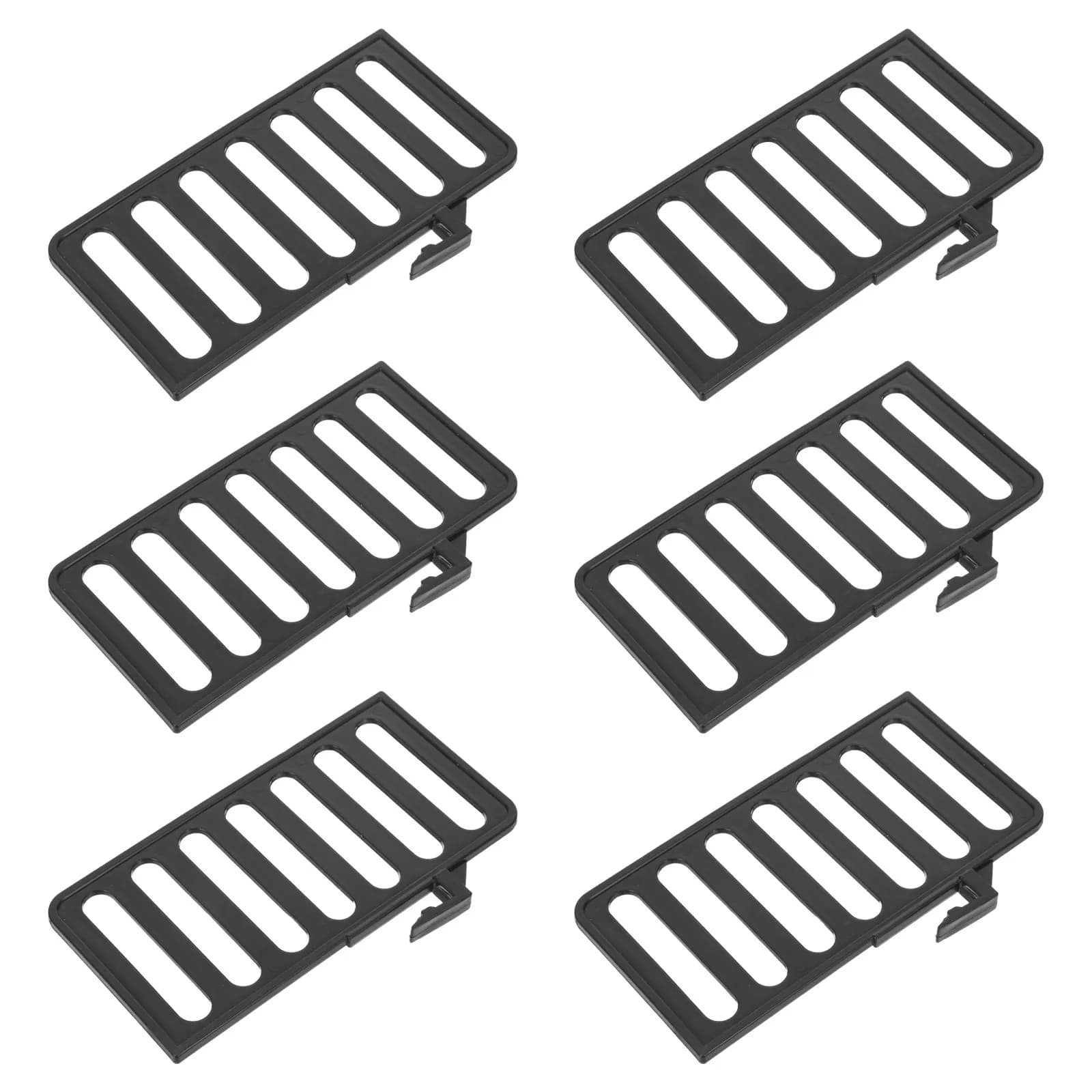 6Pcs Shoe Cabinet Dividers Plastic Organizer Shelf Separator Maximize Storage Entryway Closet Shoe Rack Partition Clips
