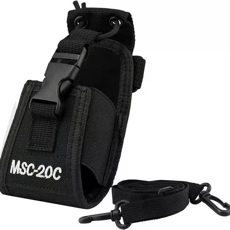1 set di custodie per radio bidirezionali con tracolla regolabile, custodia in nylon per walkie-talkie, per UV-5R BF-888S