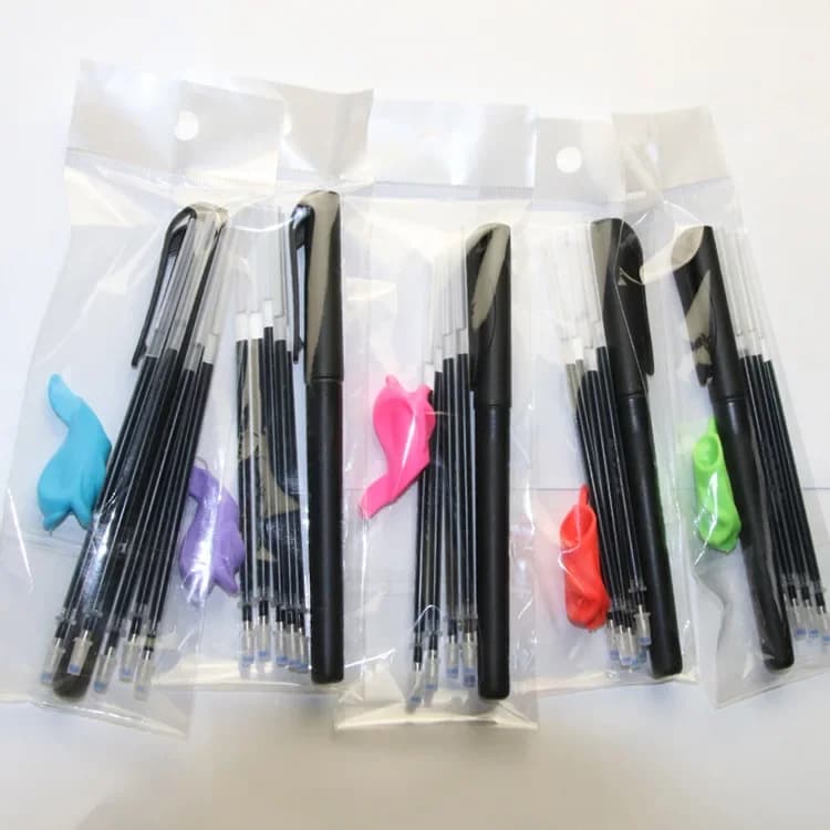 Student Practice Vanishing Pen Set Calligraphy Practice Automatic Fading Pen Groove Calligraphy Calligraphy Magic Water Pen