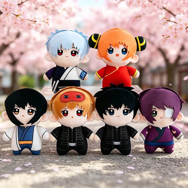 New Silver Soul Series Plush Toys Figures Plush Doll Couple Cute Pendant Stuffed Toy Gift for Game Fans 2026 New Animation