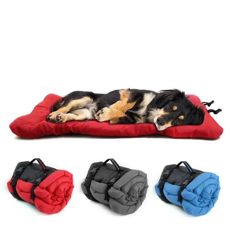 Cuccia per Cuccioli Lavabile e Pieghevole, Divano Portatile Impermeabile Antiscivolo, Cuscino per Animali Domestici, Materasso per Cani da Esterno, Accessori per Animali
