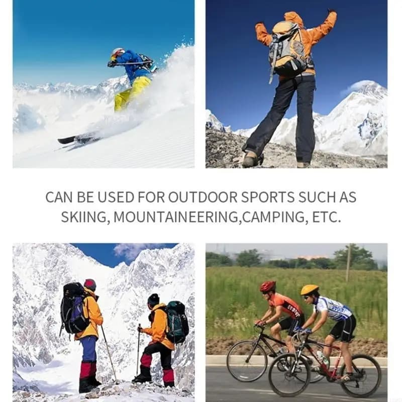 Outdoor Sport Ski Goggles for Women Men, Fog Resistant Motorcycle Skiing Glasses