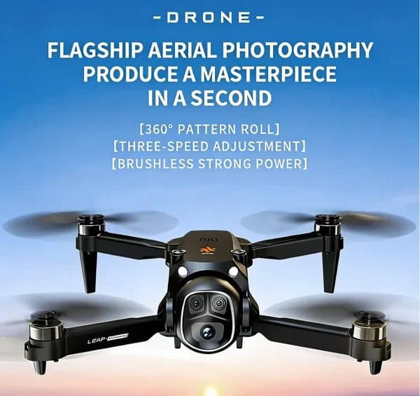 The New Smart Drone X5 with Advanced Air Camera, Brushless Motor and Take-off with One Key