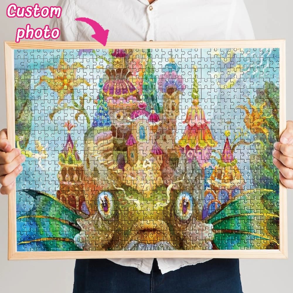 DIY custom photo puzzle, Customized photo puzzle, Home decoration, customized puzzle for exclusive memories