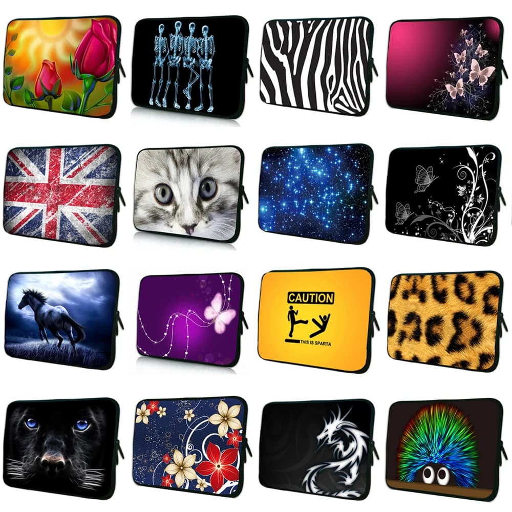 Borsa per Laptop 17 14 10 7 16 Pollici, Custodia in Neoprene per Macbook Air 1115, Lenovo Legion Go 15.6, MSI 17.3, iPad M5, Cover per Computer, Mini PC, Pouch