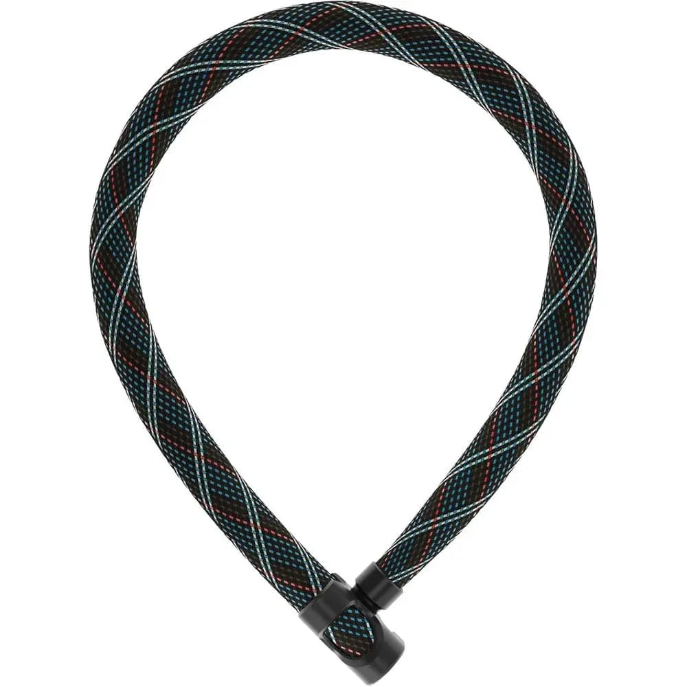 Lucchetto a Catena 7210 - Lucchetto per Bicicletta con Rivestimento in Fibra Sintetica Altamente Flessibile - Livello di Sicurezza 8