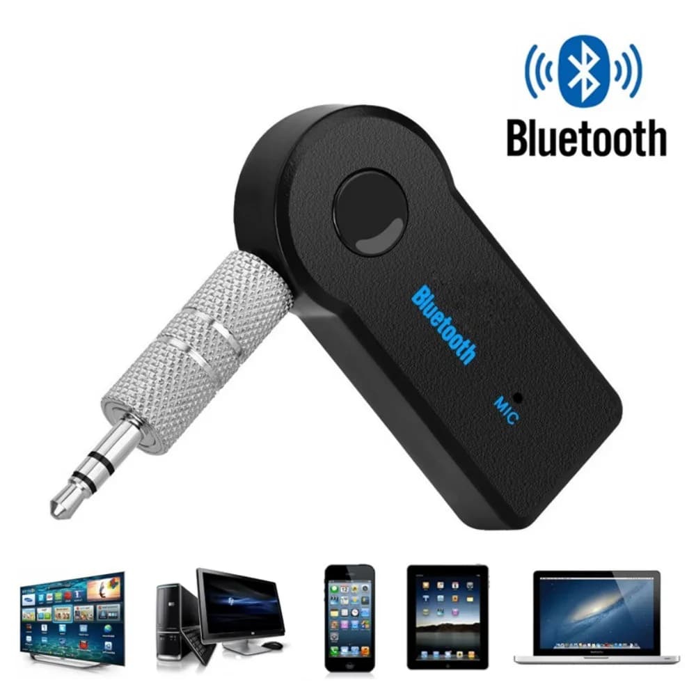 Bluetooth 5.0 2 wireless receiver adapter in 1 3.5 mm jack for Aux A2DP car music converter