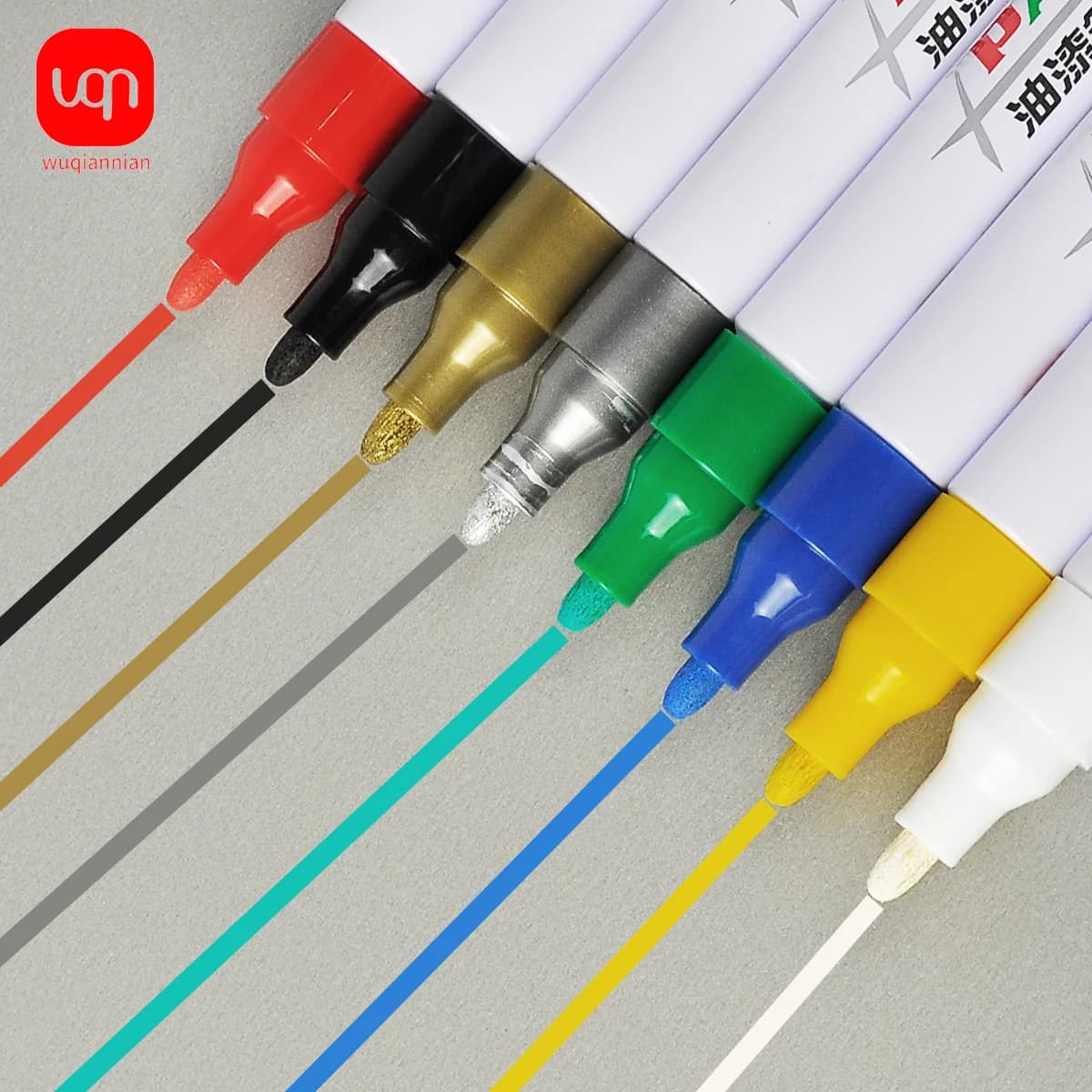 Car Scratch Repair Oily Mark Pen Quick Dry Waterproof Wheel Tyre Painting Pen Touch Up Repair Pen