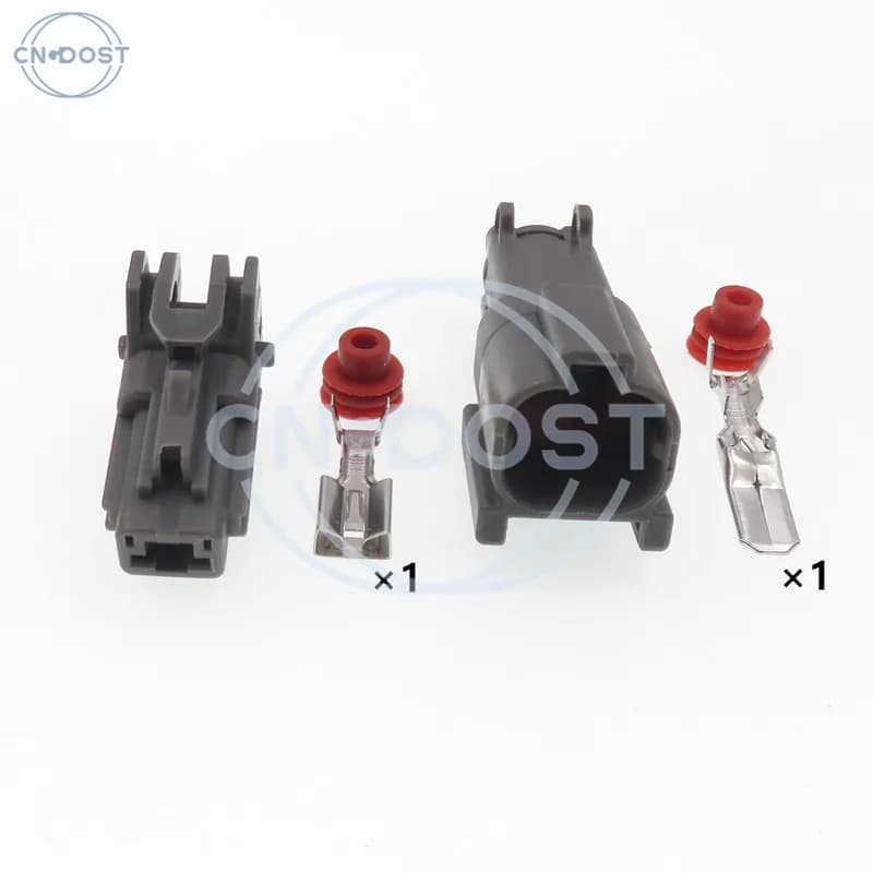 Set di 1 Connettore 7222-6214-40 7123-6214-40 per Fari Auto, Compatibile con Mitsubishi Canter Light Truck