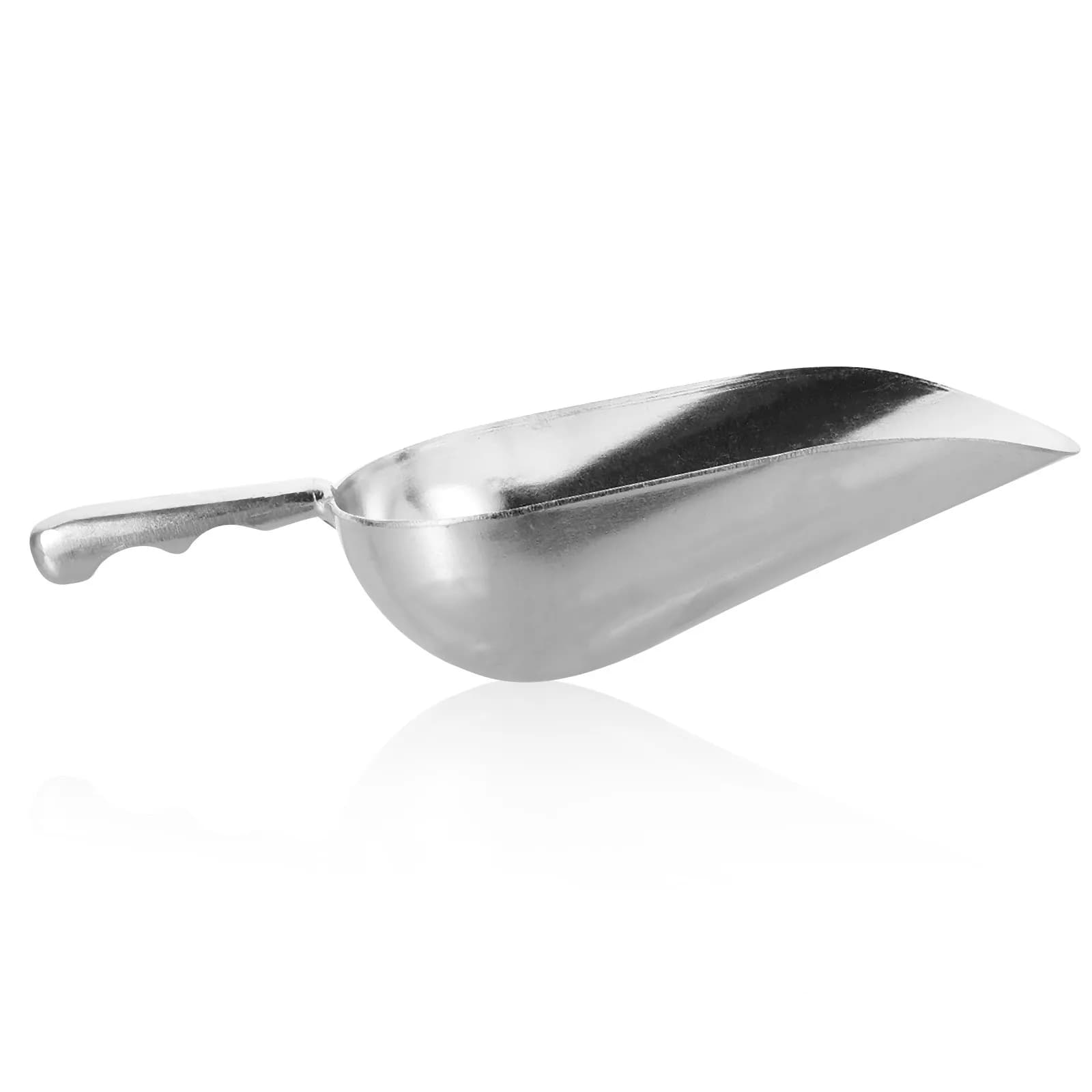 Pala per Alimenti in Lega di Zinco con Manico Confortevole, Cucchiaio da Cucina per Riso, Ghiaccio, Farina, Frutta Secca, Utensile Multiuso