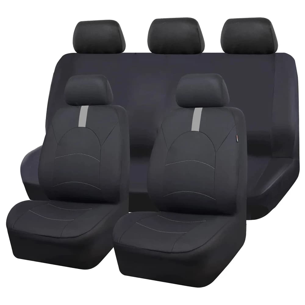 Breathable polyester car seat covers, universal size, suitable for most van accessories, trucks, SUVs, interior seat protection